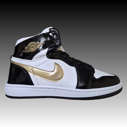 Tenis Nike Jordan Retro 1 High Panda Oro