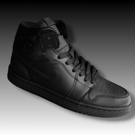 Tenis Nike Jordan Retro 1 High Negro Total (Top Quality)